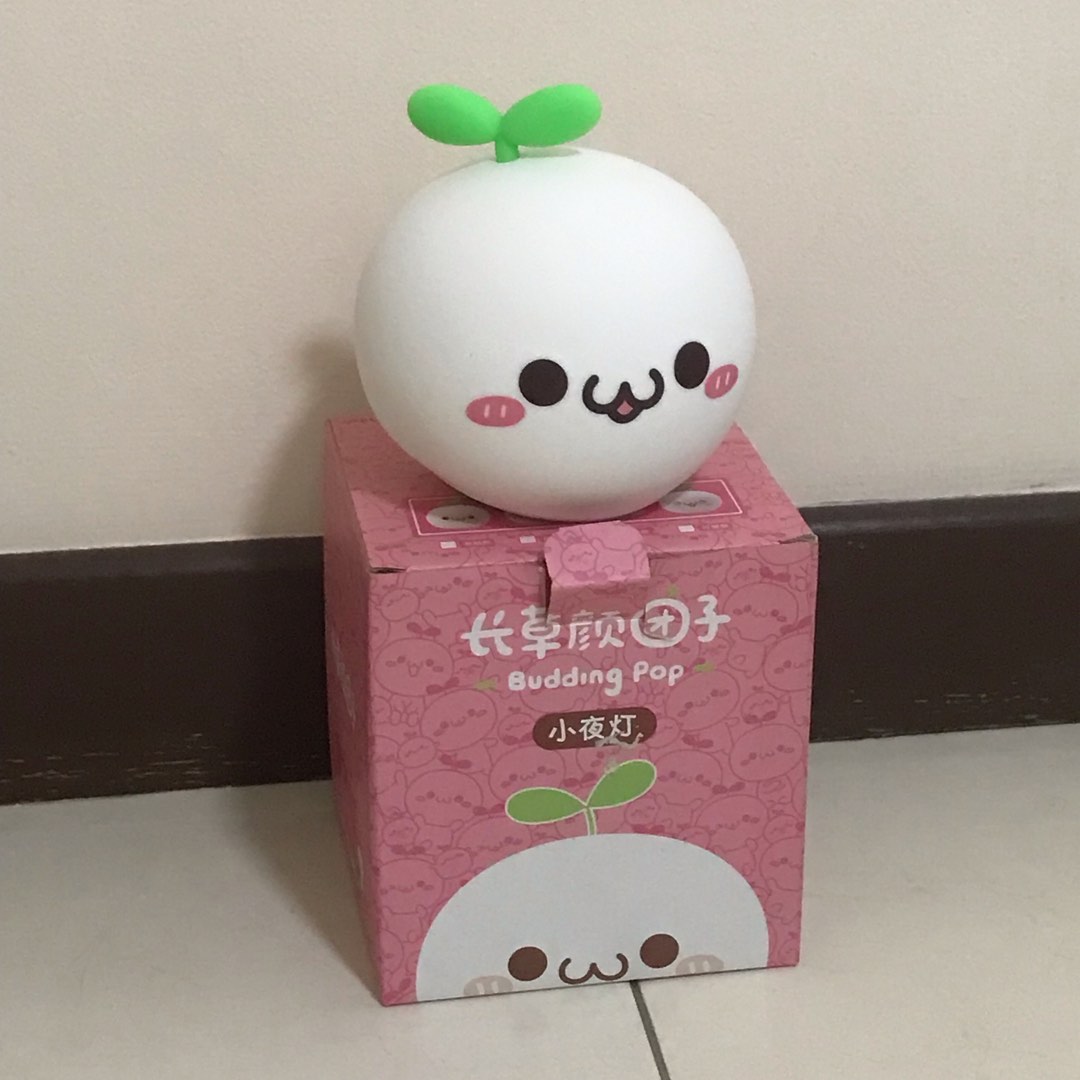Budding pop night light clearance