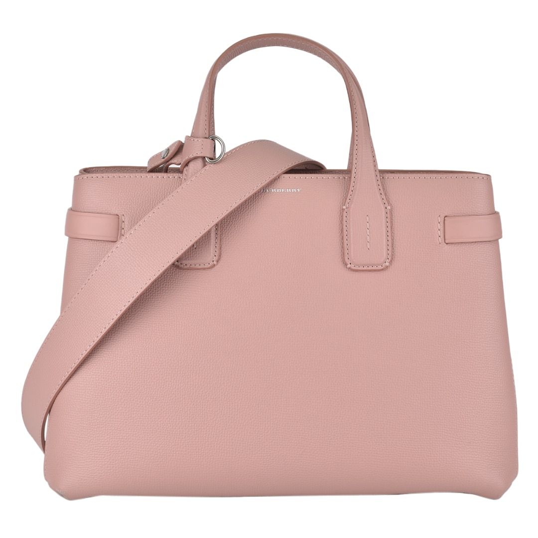 Burberry 8006325 Medium Banner Bag in Ash Rose Vintage Check