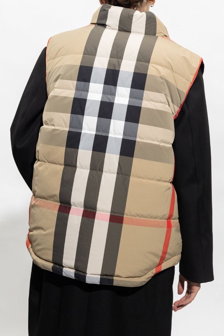 Burberry down cheap vest