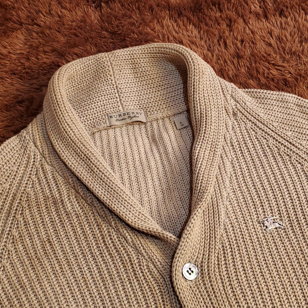 Burberry hotsell shawl cardigan