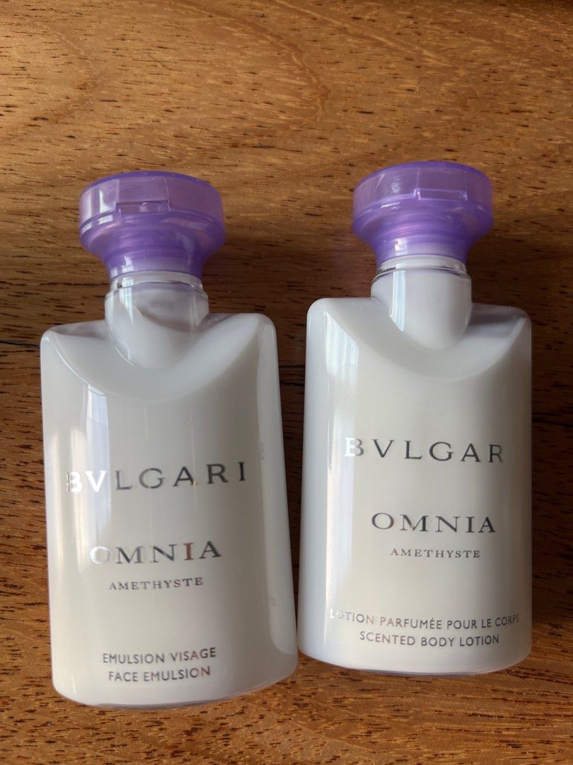 Bvlgari skin care and EDT
