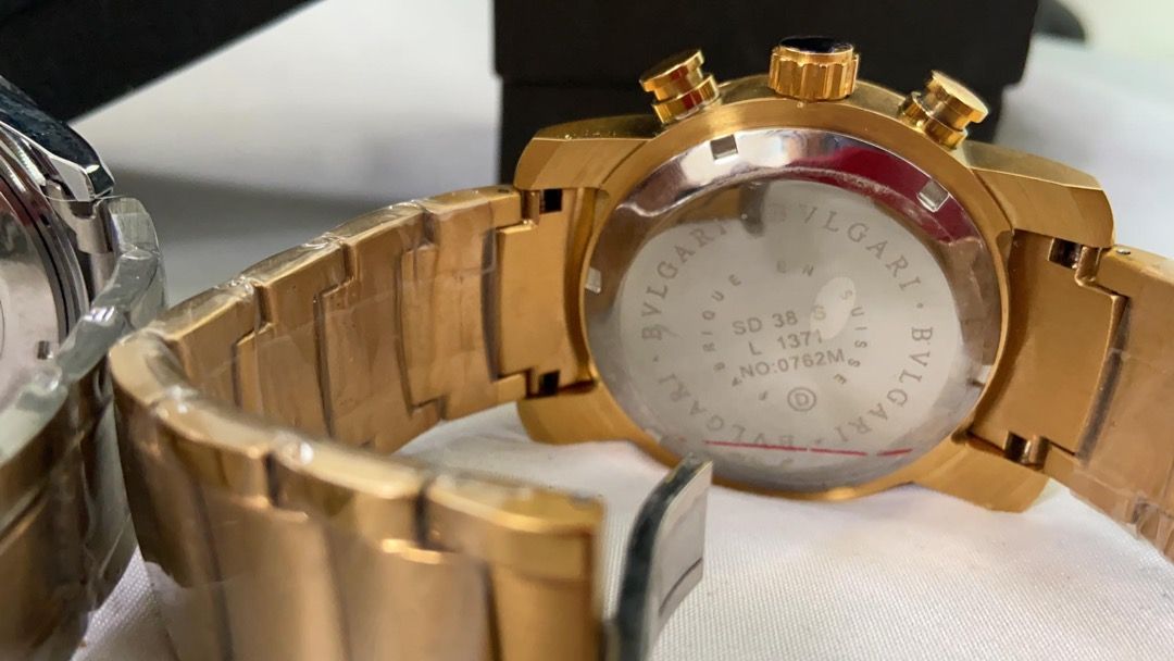 Bvlgari Watch For Men Automatic Men s Fashion Watches Accessories Watches on Carousell