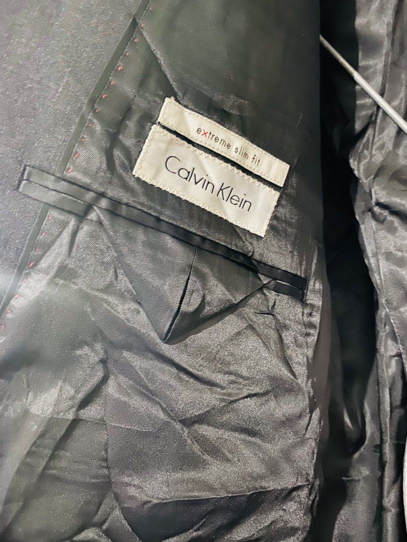 Calvin klein extreme slim fit sport coat on sale