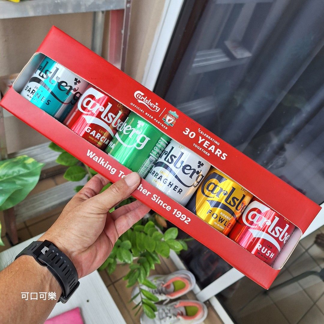 Carlsberg Liverpool commemorative cans set, Hobbies & Toys, Collectibles & Memorabilia, Vintage 