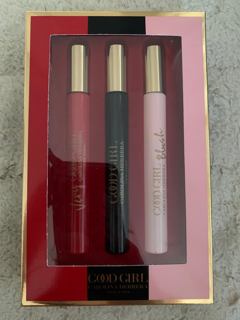 Carolina Herrera Good Girl Set 10ml x 3 worth 6K+, Beauty & Personal