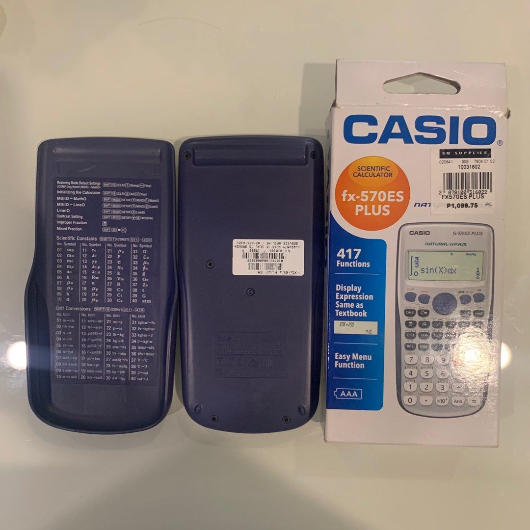 Fx 570 es best sale plus 1st edition