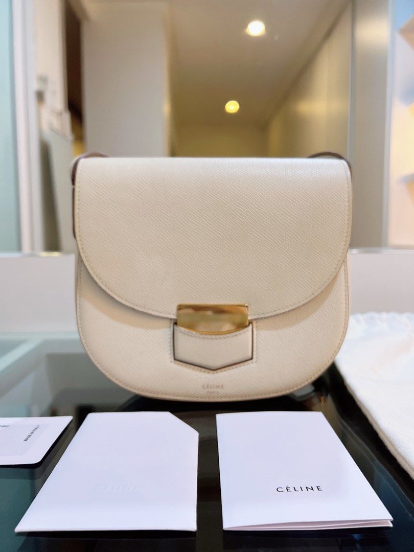 Celine hotsell trotteur white