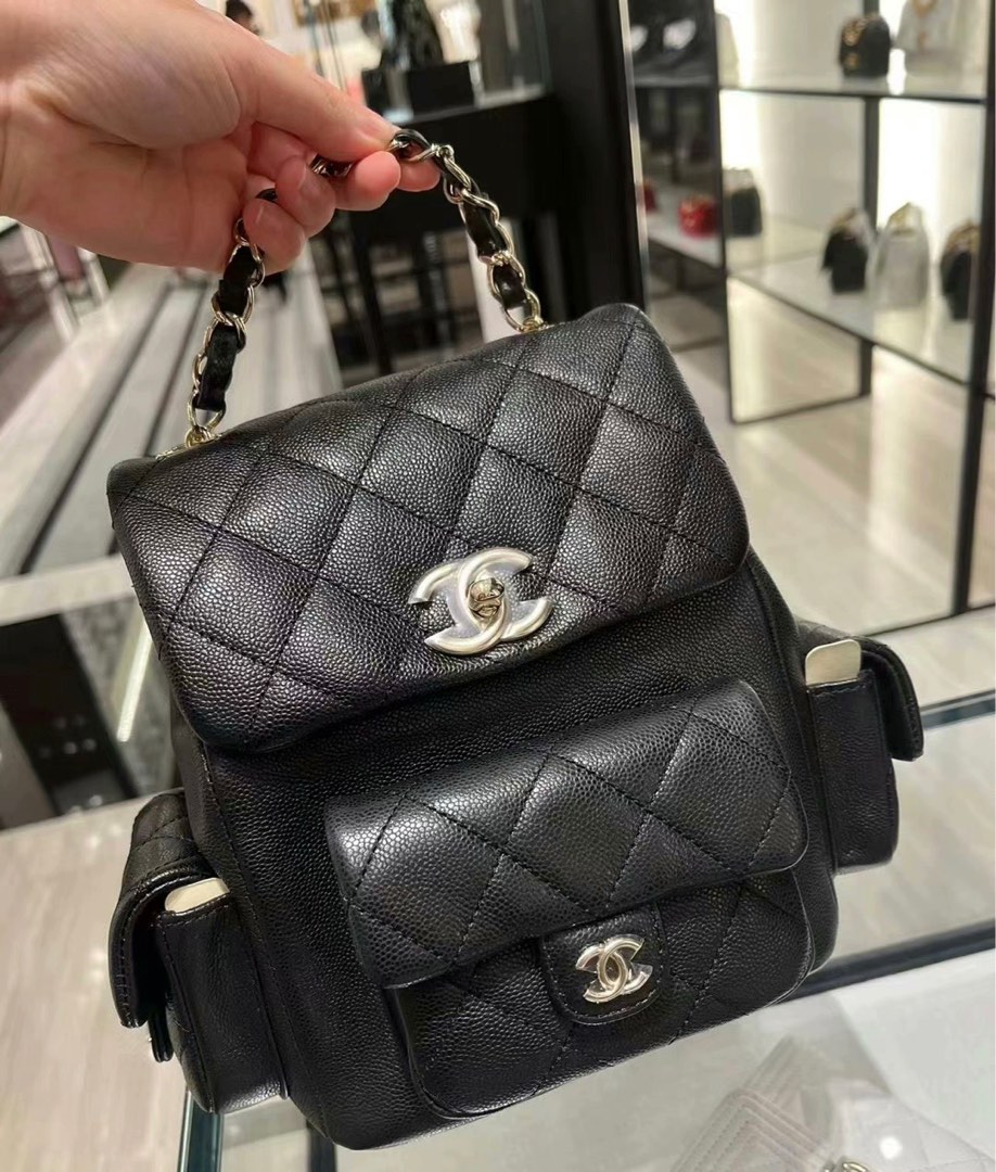 Chanel 23k Duma Cargo Backpack Large, Luxury, Bags & Wallets on Carousell