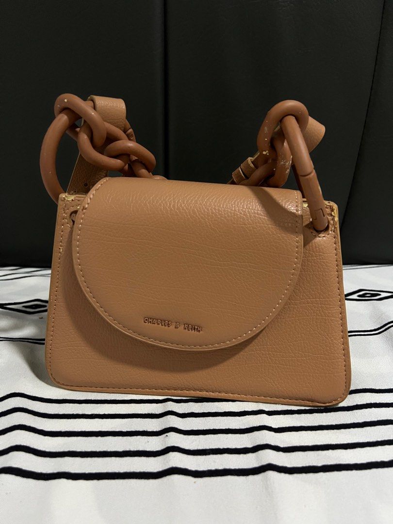 Charles and online keith nude bag