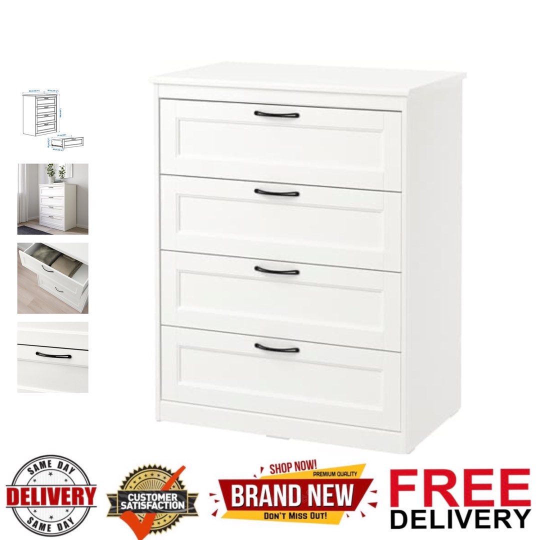 Songesand hotsell dresser white