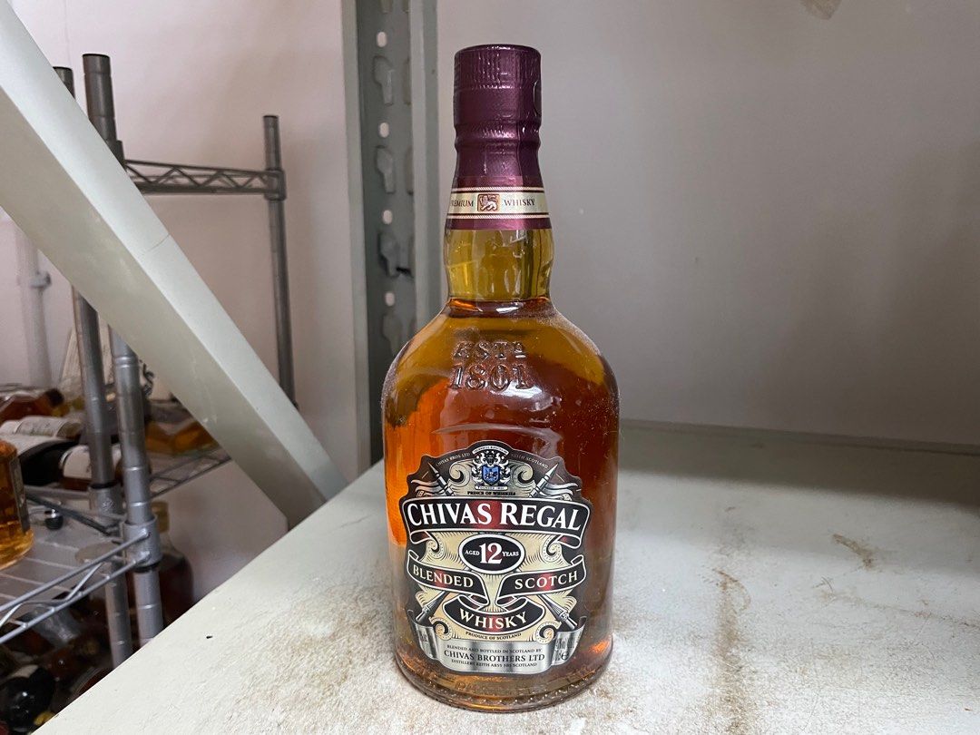 蘇格蘭Chivas 12年威士忌700ml, 嘢食& 嘢飲, 酒精飲料- Carousell