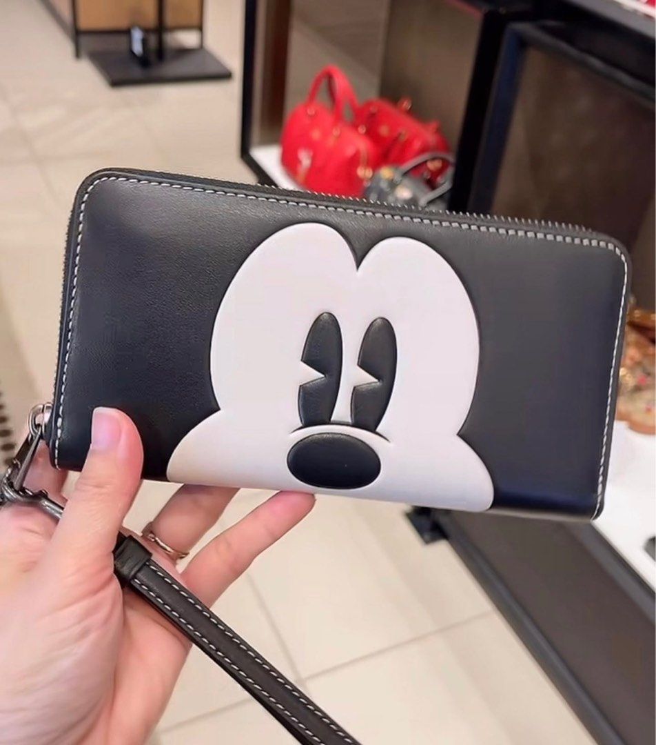 Coach Women's Long Disney Wallet, Women's Fashion, Bags Wallets