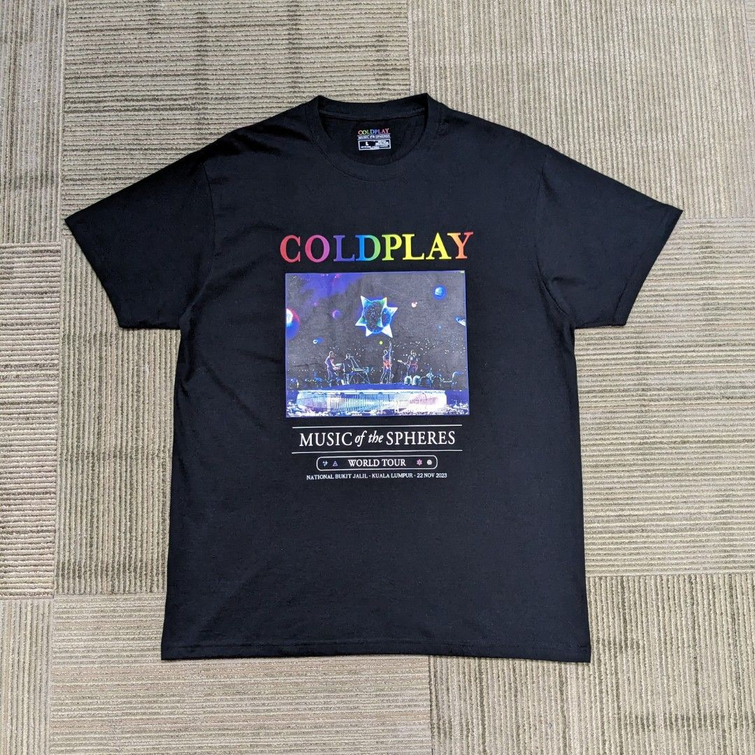 Coldplay t shirt malaysia online