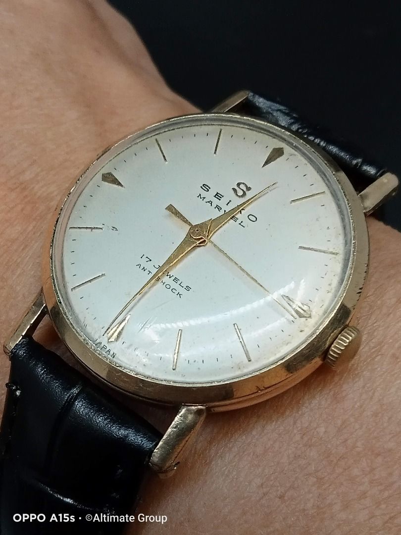 Collectors Item Circa October 1967 Seiko Seikosha Marvel J14022 17 Jewel Mechanical Watch OH Women s Fashion Watches Accessories Watches on Carousell