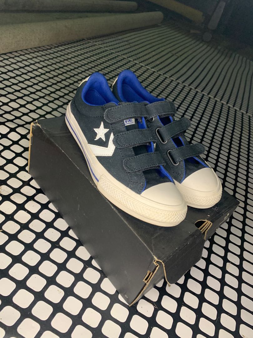 Converse star cheap player velcro