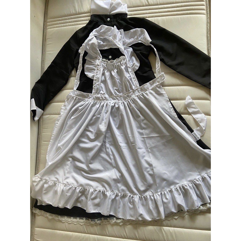 Women's Sexy Goth Lolita Lingerie Dress Cute Anime Lingerie Halloween  Cosplay Costumes Maid Ruffle Lingerie Apron Set : : Clothing,  Shoes & Accessories