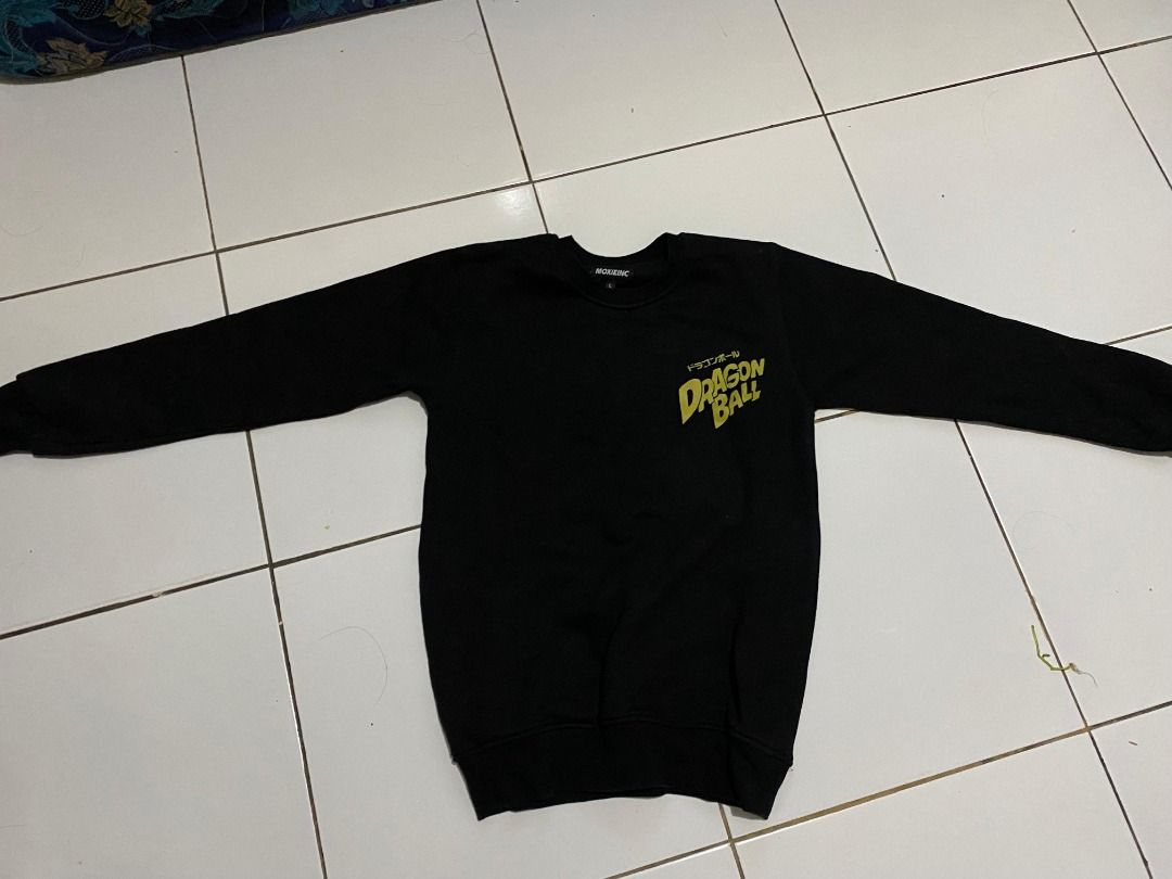 Crewneck “Moxie Inconspiracy” Dragon Ball Edition, Fesyen Pria