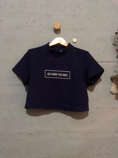 Crop Tee h&m top kaos crop bukan zara