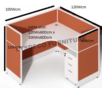 CUBICLE TABLE MODULAR PARTITION | OFFICE FURNITURE | OFFICE PARTITION ...
