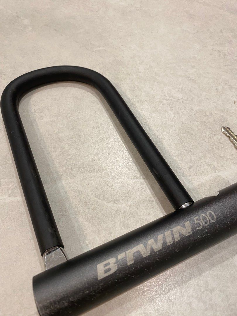 Decathlon Bicycle Lock, Sports Equipment, Bicycles Parts, Parts
