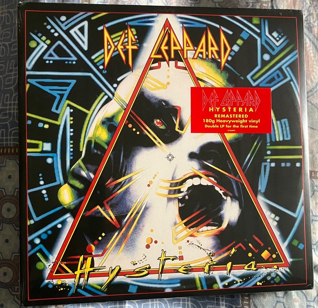 DEF LEPPARD Hysteria 2x Vinyl LP (Category: Vinyls) located in Paranaque City. Submitted by d33t00 (Listing ID 1264749908, Image 1). Description: DEF LEPPARD Hysteria 2x Vinyl LP Includes: Rocket, Animal, Pour some sugar on me, Love bites, Hysteria Tracklist: A1 Women A2 Rocket A3 Animal B1 Love Bites B2 Pour Some Sugar On Me B3 Armageddon It C1 Gods Of War C2 Don’t Shoot Shotgun C3 Run Riot D1 Hysteria D2 Excitable D3 Love And Affection Made in 