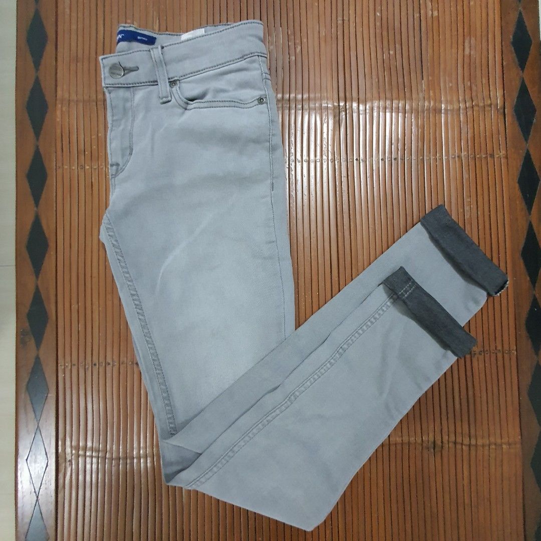 Denizen Grey Denim Jeans Women s Fashion Bottoms Jeans