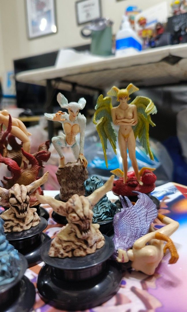 Devilman Chess pieces set of 10 loose (Category: Figurines & Statues) located in Quezon City. Submitted by angeleye7.authentic.source (Listing ID 1264659244, Image 3). Description: loose set of 10.