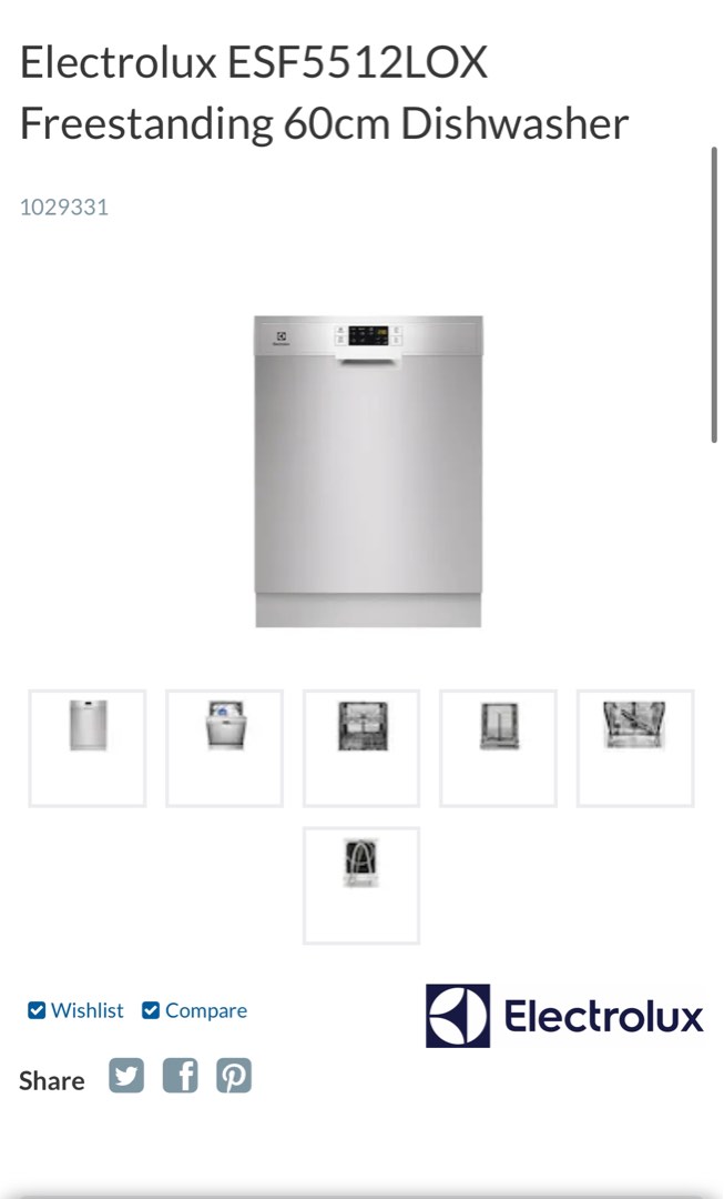 Dishwasher, TV & Home Appliances, Kitchen Appliances, Dishwasher on