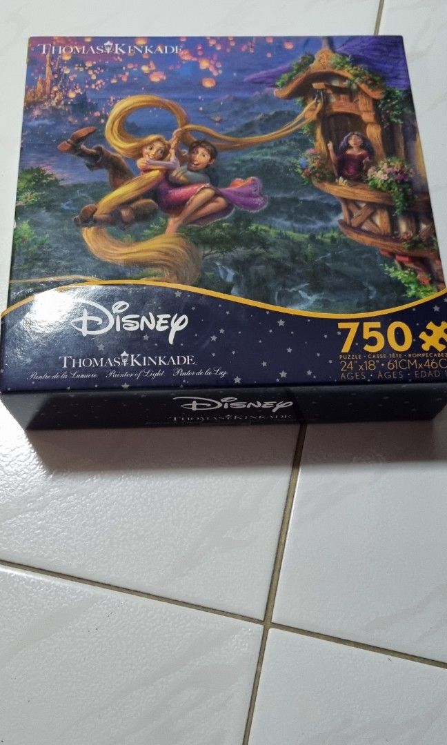 Puzzle Disney Schmidt 1000 pièces Raiponce tangled up in love