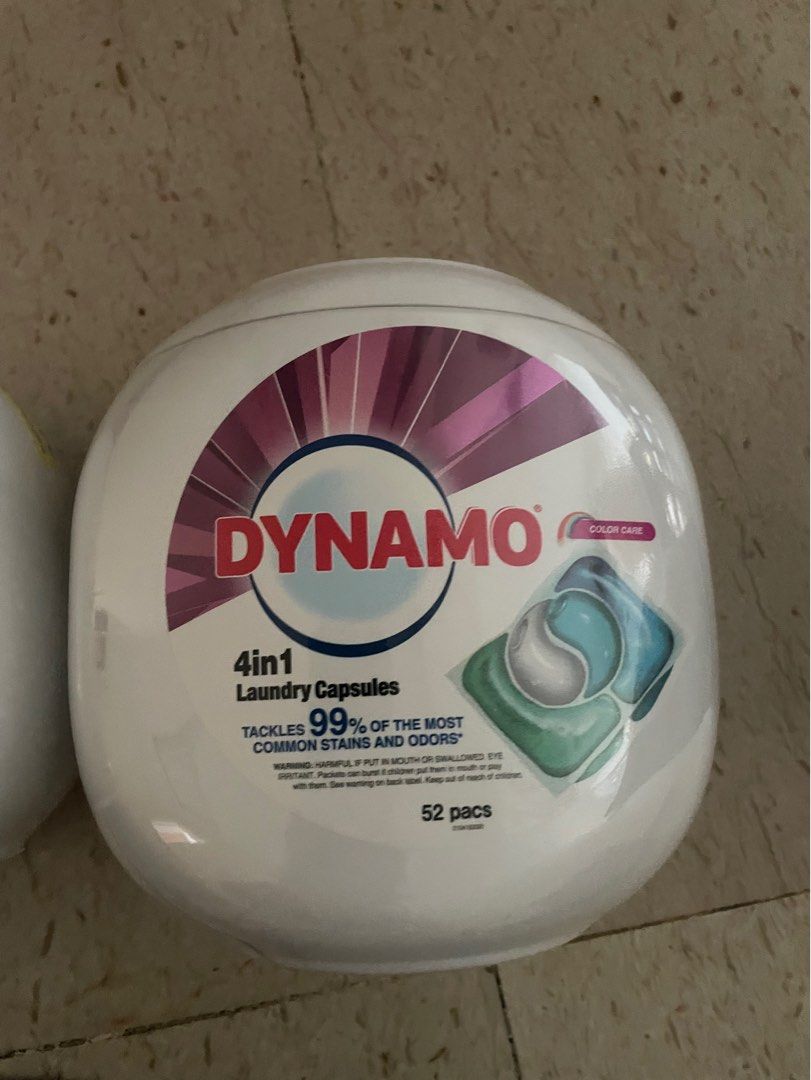 Dynamo laundry pods, Furniture & Home Living, Cleaning & Homecare