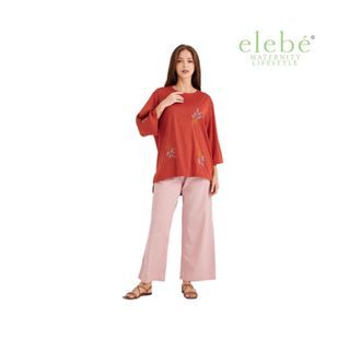 Elebe Colourful Embroidery Plus Size Blouse