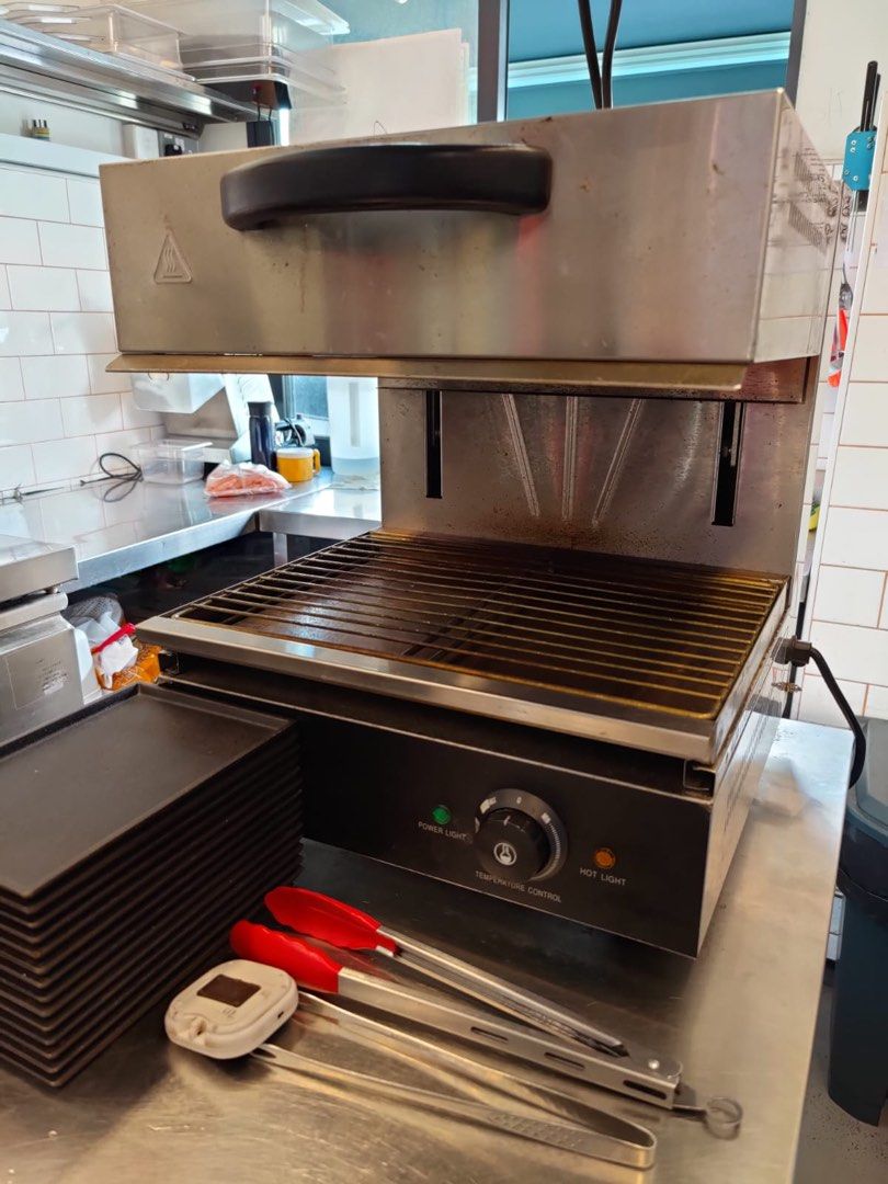 Electric salamander sales grill