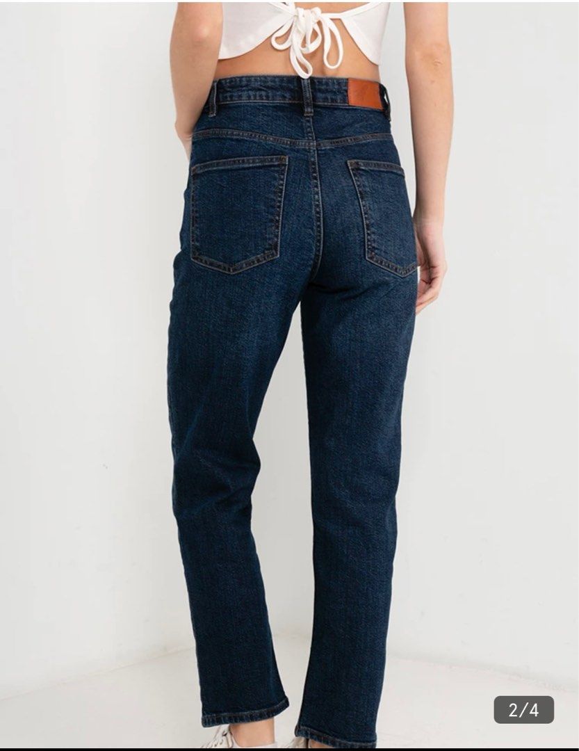 Electro Denim Lab High Rise Straight Fit Jeans, Women's Fashion, Bottoms,  Jeans & Leggings on Carousell