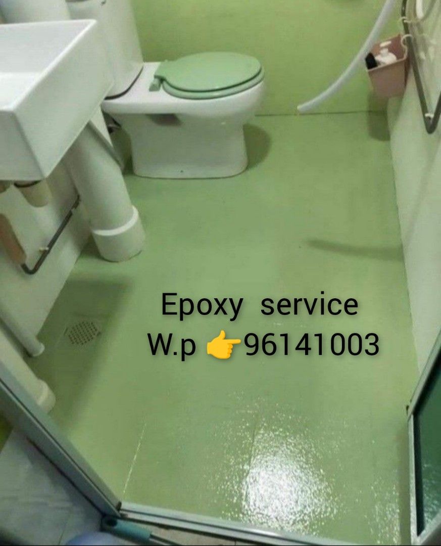 Epoxy Painting service on tiles and Floor for, Condo/ HDB/ BTO/ Resell