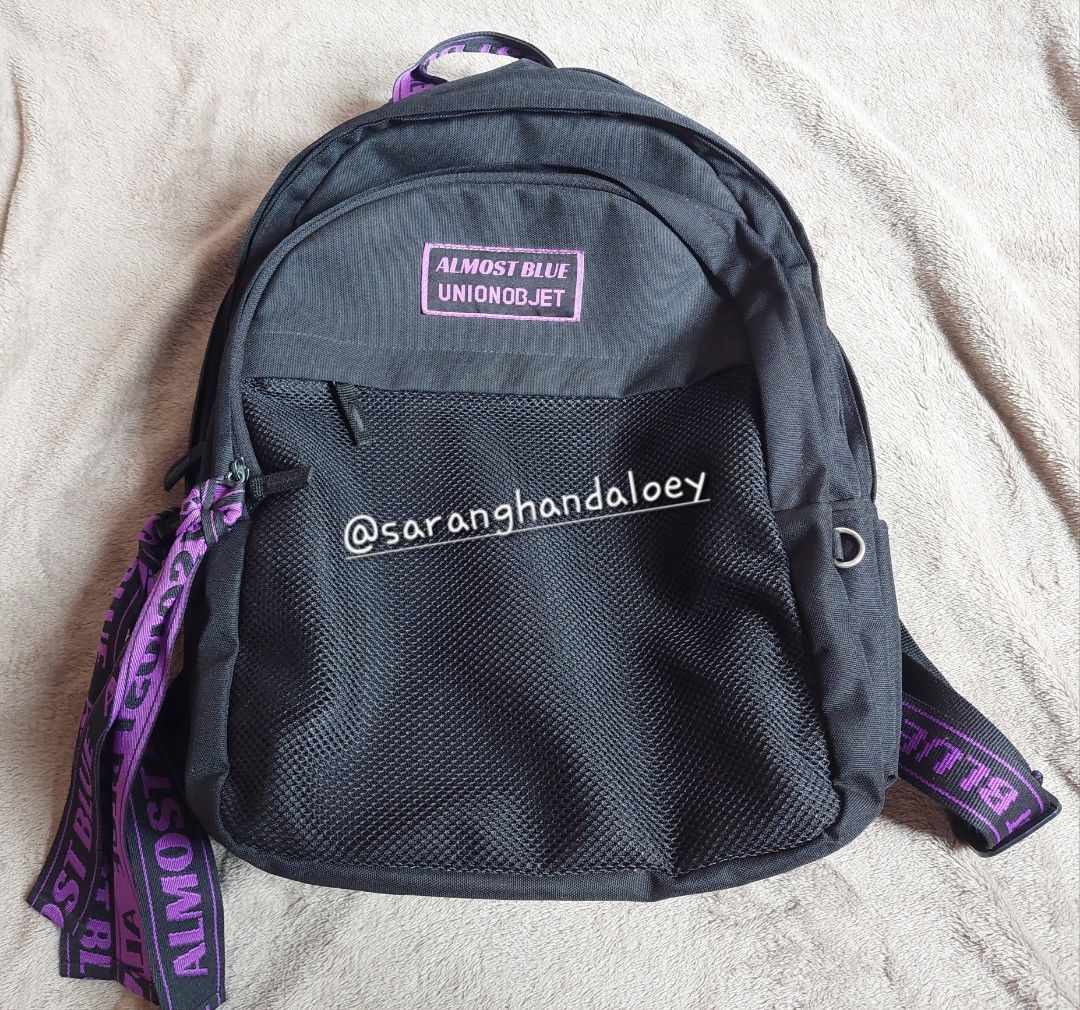 Almost blue store union objet backpack