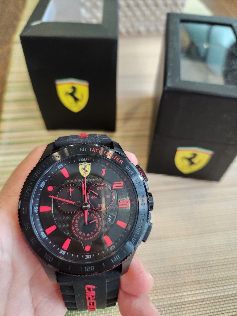 Tachymeter sales ferrari watch