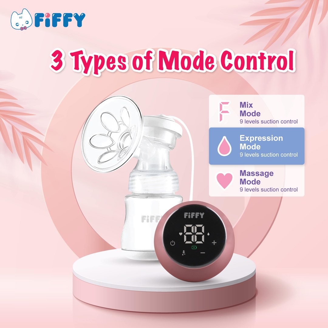FREE Fiffy single electric breastpump Babies Kids Nursing Feeding Breastfeeding Bottle Feeding on Carousell