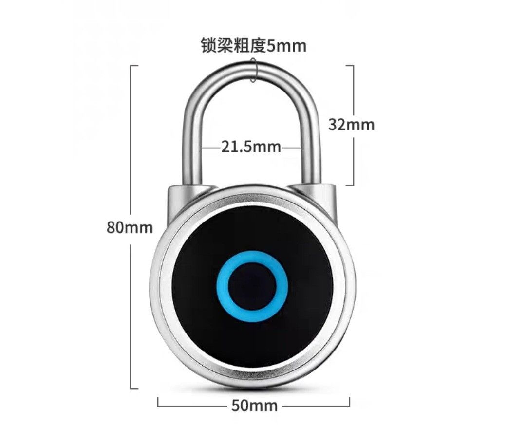Fingerprint luggage lock, Furniture & Home Living, Security & Locks