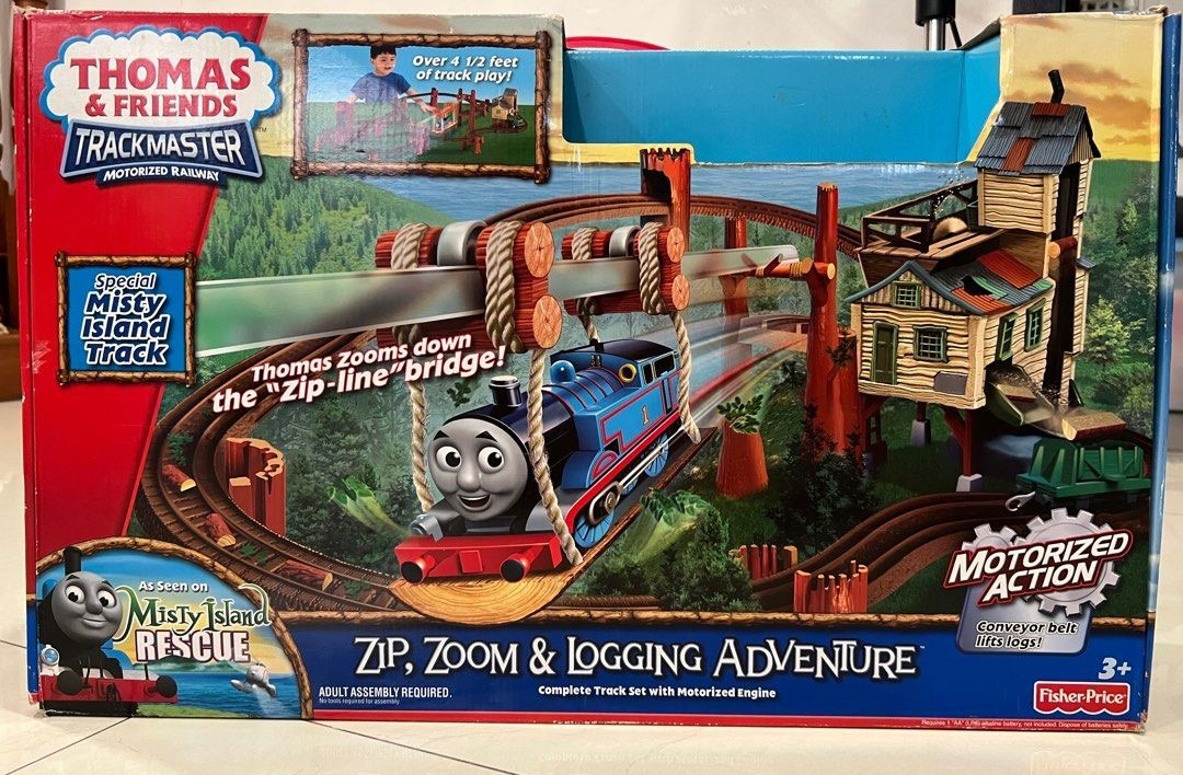 FISHER PRICE Thomas Friends Zip Zoom Logging Adventure