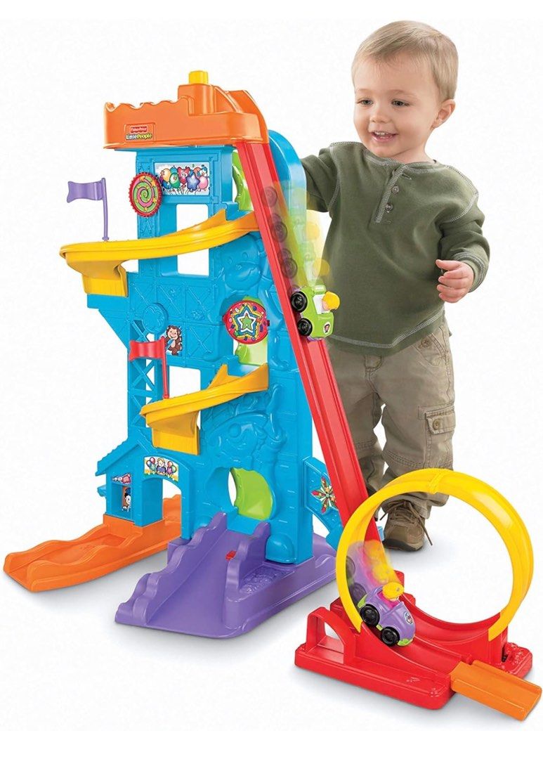 Fisher price Little People 80cm Wheelies Loops n Swoops Amusement