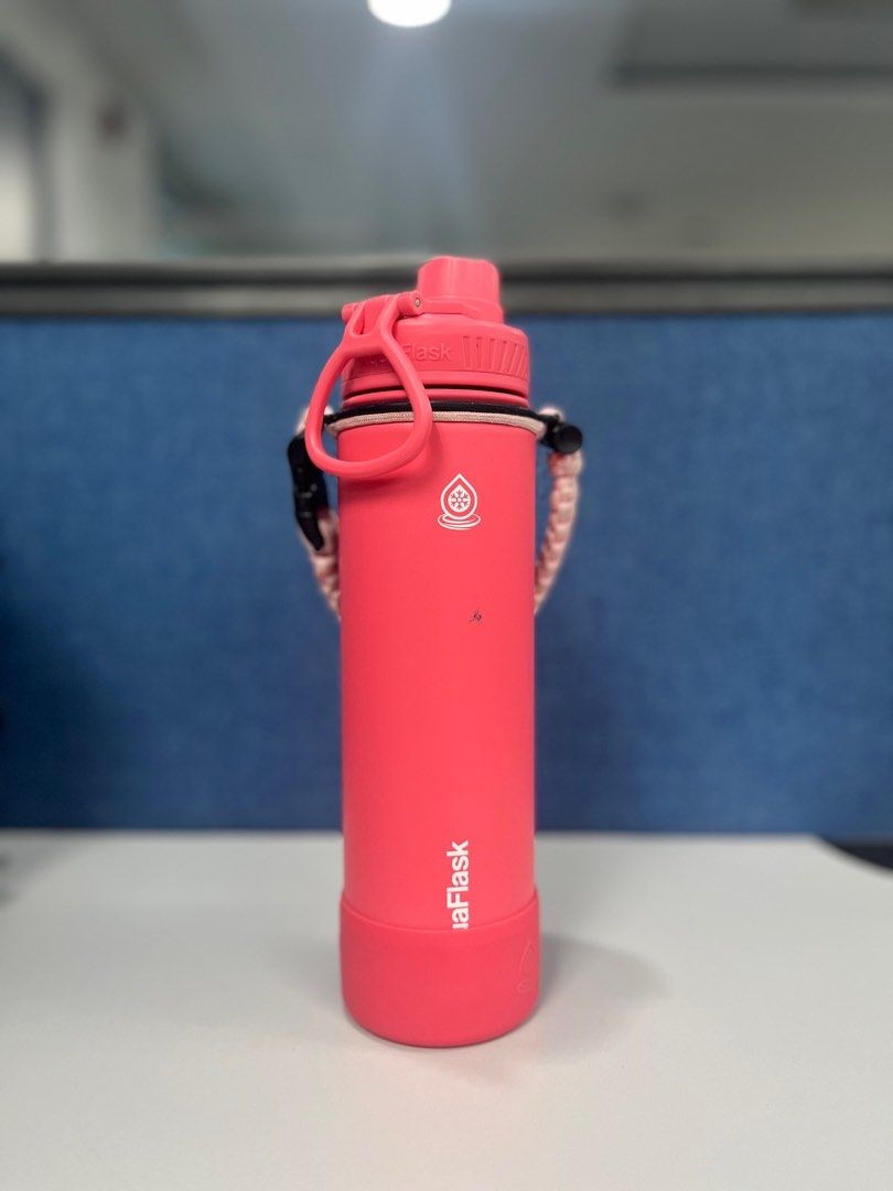FLAMINGO PINK AQUAFLASK 22oz, Furniture & Home Living, Kitchenware ...