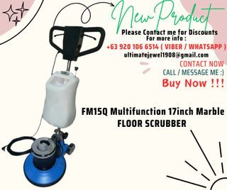 FM15Q Multifunction 17inch Marble Cleaning Machine Floor Polisher Automatic Floor Scrubber