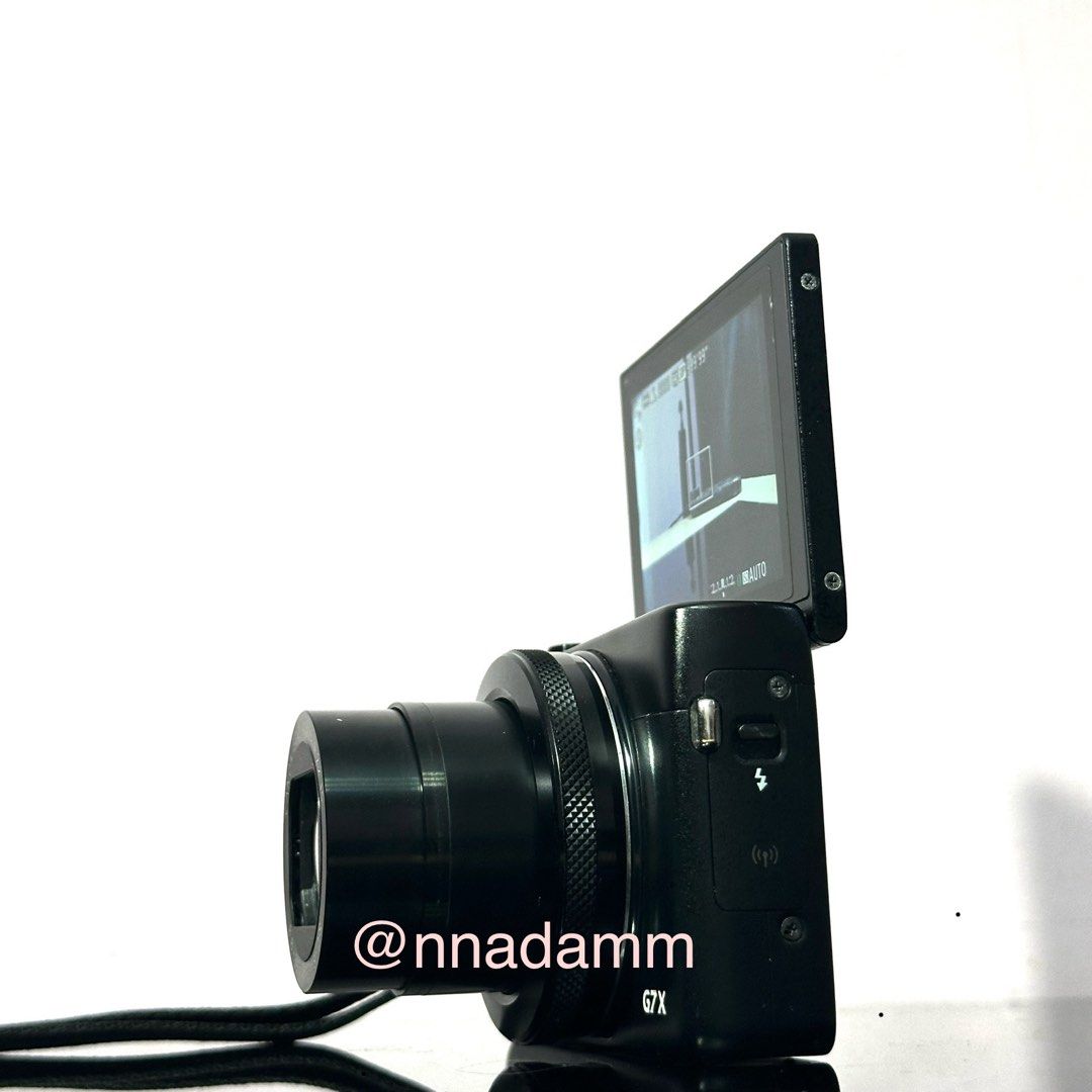 FOR RENT / SEWA] Canon Powershot G7x Mark iii / Mark 3 Mirrorless Selfie  Vlog Wifi Camera for event, wedding, dinner, graduation, convo,  Photography, Cameras on Carousell