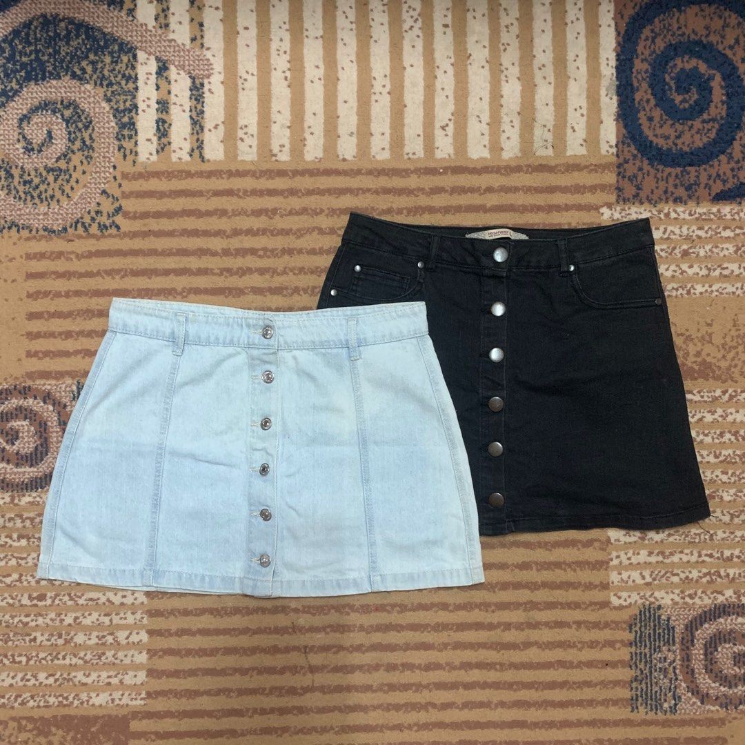 For sale Denim button down skirt Women s Fashion Bottoms Skirts