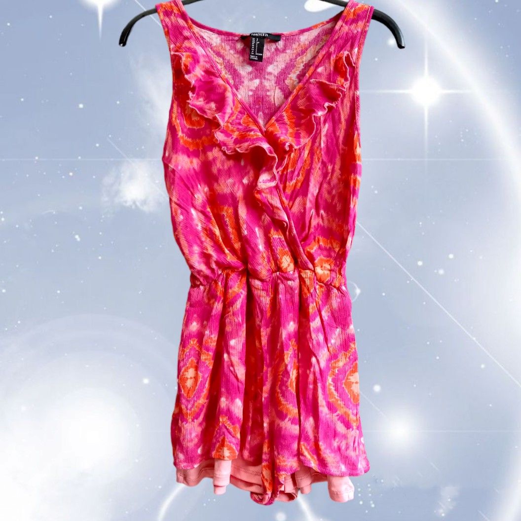 Tie dye jumpsuit forever 21 sale