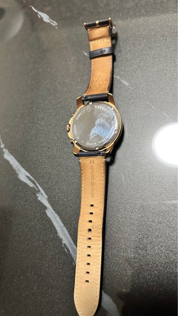 Fossil Chronograph Casio Gold