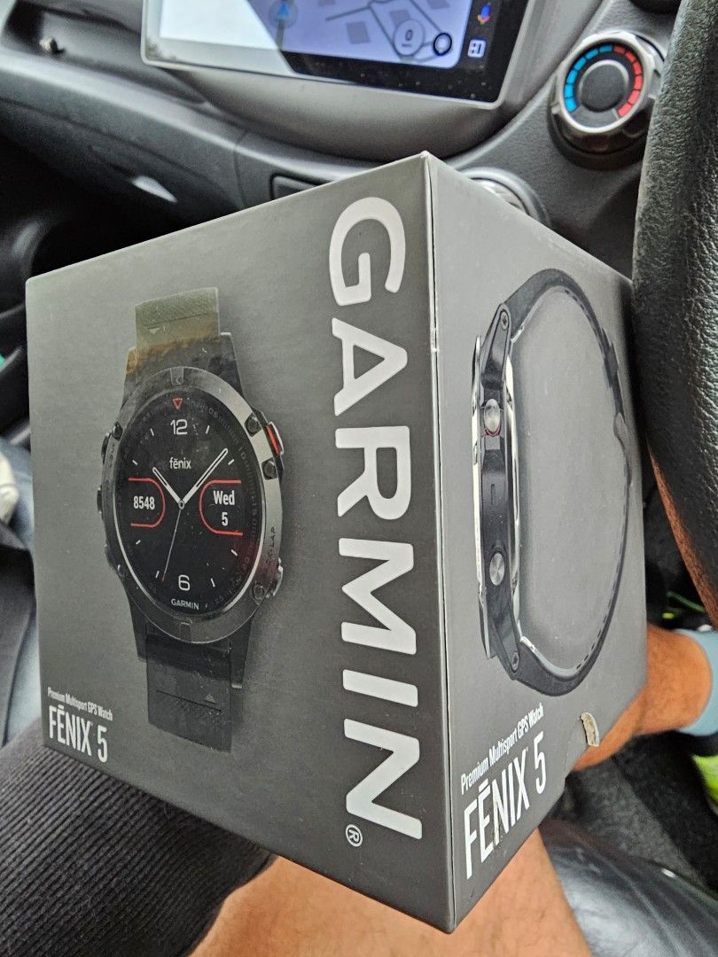 Garmin Fenix 5 Multisport GPS Watch Mobile Phones Gadgets Wearables Smart Watches on Carousell