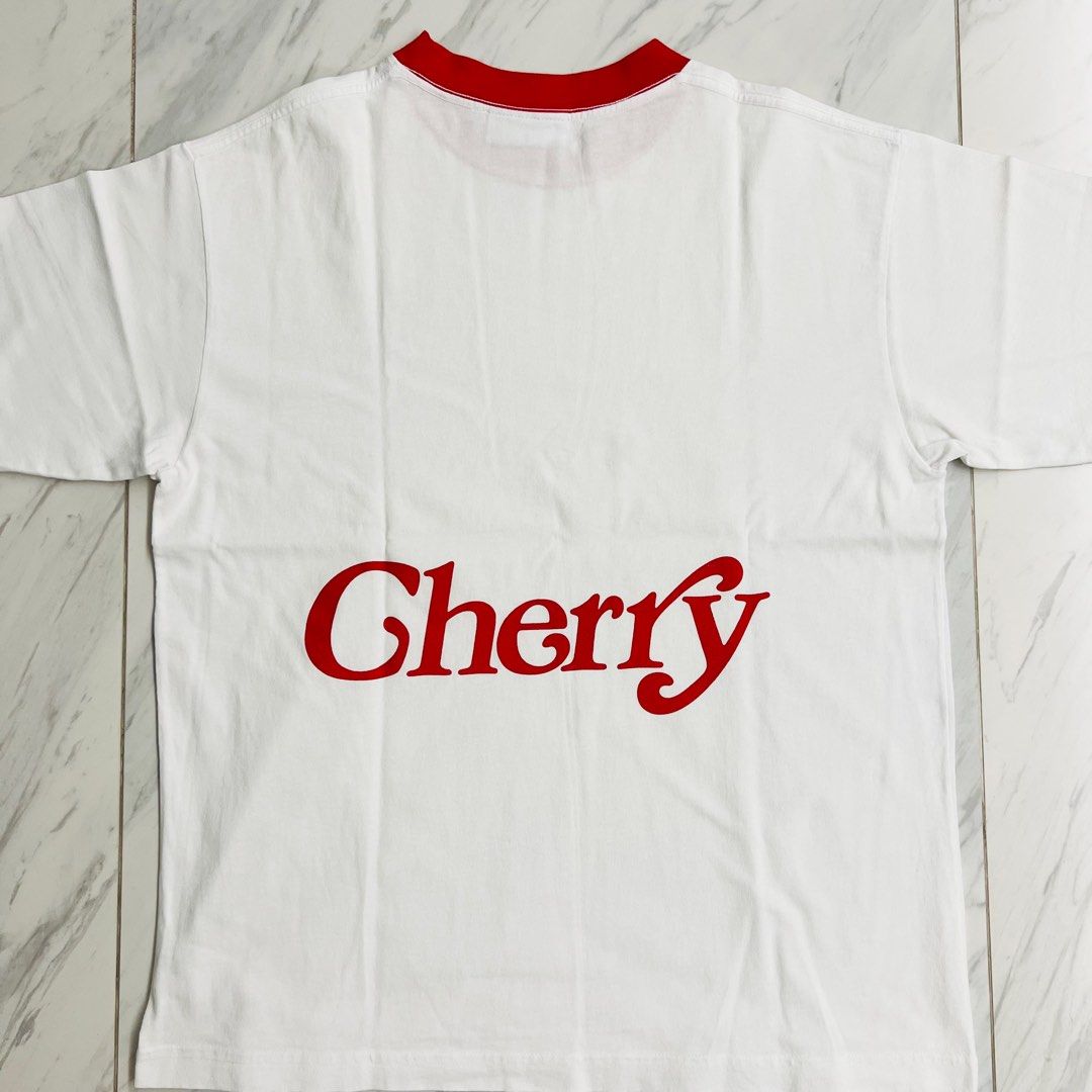 Girls Don't Cry x Cherry Back Logo Limited Tee, 男裝, 上身及套裝