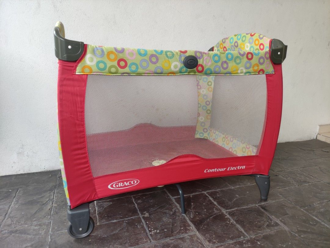 Graco contour electra deluxe travel cot discount