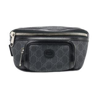 GUCCI Black Interlocking GG Belt Bag